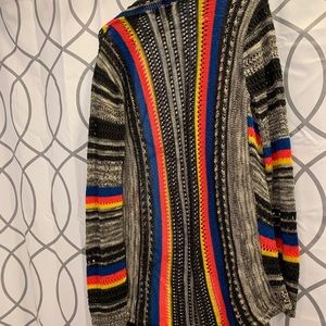 Girls Multi colored Cardigan Size 7-8 (M)